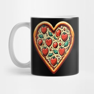 Heart Pizza Mug